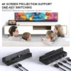 Base Dock con Ethernet de 1000 Mbps Para Switch y Switch OLED