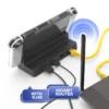 Base Dock con Ethernet de 1000 Mbps Para Switch y Switch OLED
