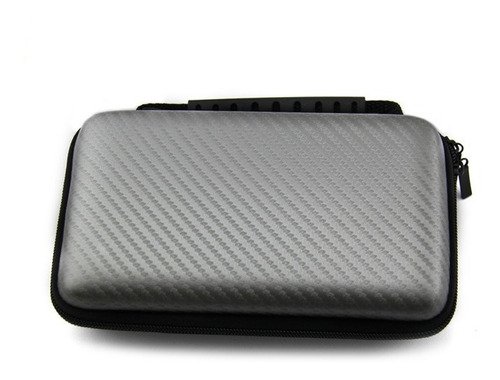 funda cartuchera antipolvo de tranposrte rigida para new 2ds xl Estuche Protector Rigido Para Nintendo New 2ds Xl Plateado