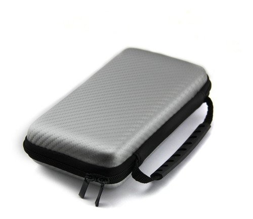 estuche funda para new nitendo 2ds xl plateada Estuche Protector Rigido Para Nintendo New 2ds Xl Plateado
