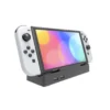 Base Dock con Ethernet de 1000 Mbps Para Switch y Switch OLED