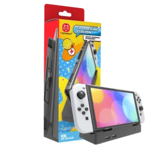 Base Dock con Ethernet de 1000 Mbps Para Switch y Switch OLED