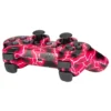 Joystick Inalambrico Compatible Con Ps3 Red Storm