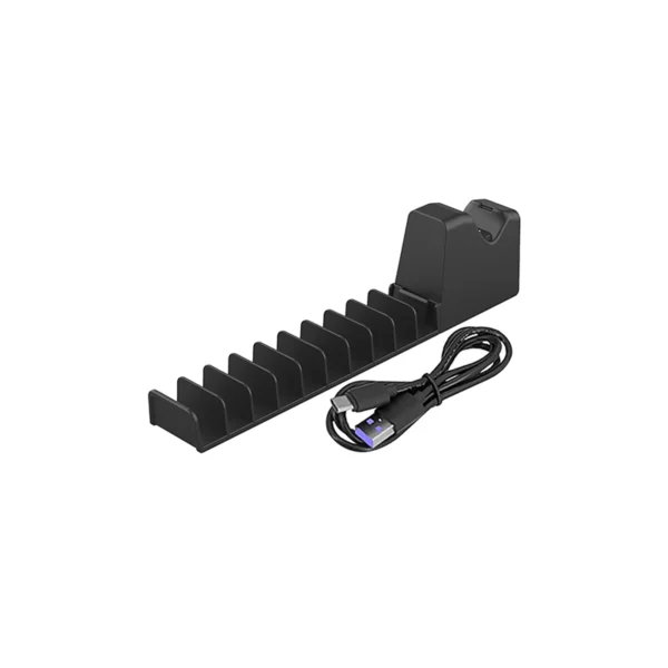 Base de Carga Joystick con Soporte de Juegos para PS5 Negra