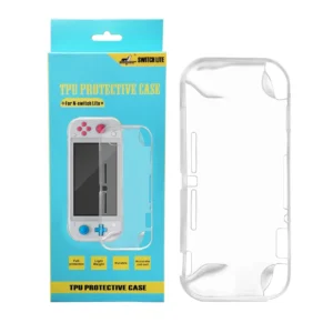 9518472da5 Funda Protectora de TPU para Nintendo Switch Lite Blanca Traslúcida