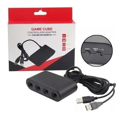 Adaptador Compatible para Joysticks de GameCube en Switch Wii U y PC