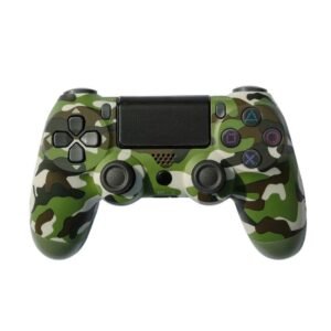 Joystick Inalambrico Compatible para Ps4 Camuflado Verde