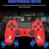 Joystick Inalambrico Compatible Para Ps4 Rojo