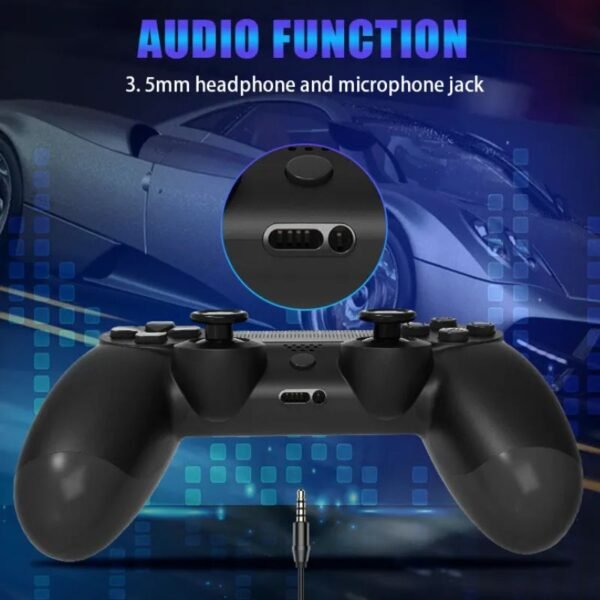 Joystick Inalambrico Compatible para Ps4 Negro