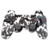 Joystick Inalambrico Compatible Con Ps3 Camuflado Negro Blanco