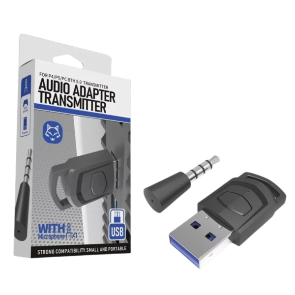 Adaptador Bluetooth de Auriculares Para Ps4 Ps5 y PC