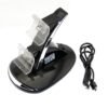 Base Cargador Dual de Joystick Control Mando Para Xbox One Negro