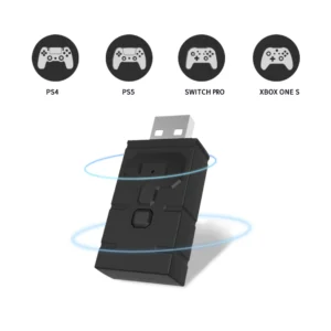 Adaptador USB Receptor de Joystick inalámbrico de Switch Ps4 Ps5 Xbox One y Series S|X