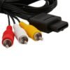 Cable Video Av Rca Audio y Video Para Snes N64 y Game Cube