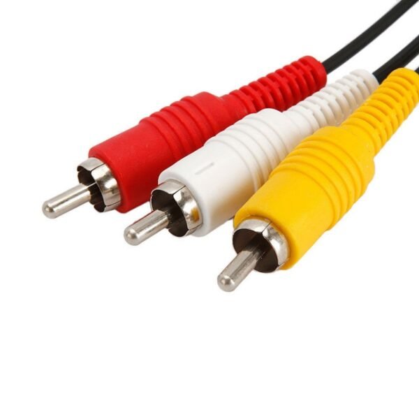 Cable Video Av Rca Audio y Video Para Snes N64 y Game Cube