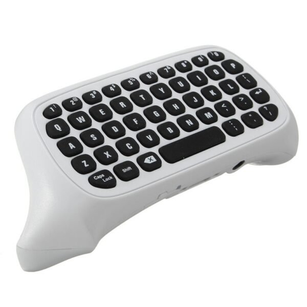 Chatpad Teclado Inalambrico de Joystick Para Xbox One S Slim y Series S|X Blanco