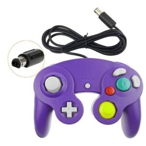 Joystick Control Mando Para Game Cube y Wii Violeta