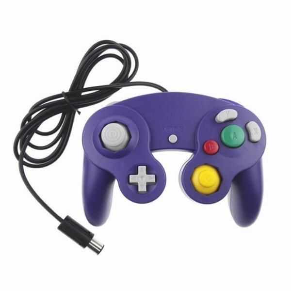Joystick Control Mando Para Game Cube y Wii Violeta