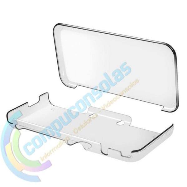 Protector Plastico Rigido Transparente Para Nintendo New 2ds Xl