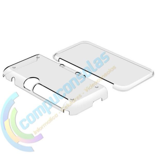 Protector Plastico Rigido Transparente Para Nintendo New 2ds Xl