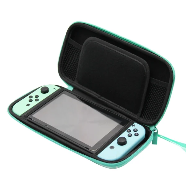 Funda Estuche Transporte Protectora Rigida Para Nintendo Switch Green Fall
