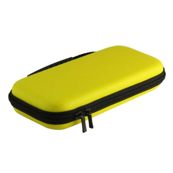 Funda estuche transporte protectora rigida para Nintendo Switch Lite amarilla