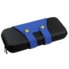 Funda estuche transporte protectora rigida para Nintendo Switch atuendo azul y negro