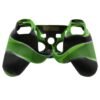 Funda Protector de Silicona Joystick Para Ps3 Camuflado Verde