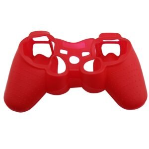 Funda Protector de Silicona Joystick Para Ps3 Roja