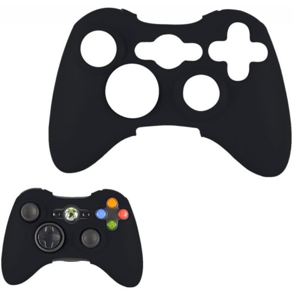 Funda Protector Silicona de Joystick Para Xbox360 Negro