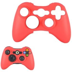 Funda Protector Silicona de Joystick Para Xbox360 Rojo