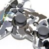 Joystick Inalambrico Compatible Con Ps3 Camuflado Negro Blanco