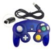 Joystick Control Mando Para Game Cube y Wii Azul Transparente