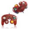 Joystick Control Mando Para Game Cube y Wii Rojo Transparente