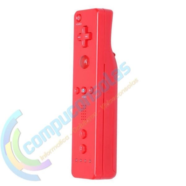 Joystick Compatible Wiimote Con Motion Plus + Nunchuk Rojo