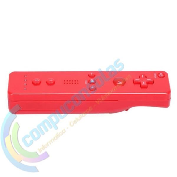 Joystick Compatible Wiimote Con Motion Plus + Nunchuk Rojo