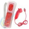 Joystick Compatible Wiimote Con Motion Plus + Nunchuk Rojo