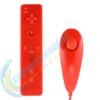 Joystick Compatible Wiimote Con Motion Plus + Nunchuk Rojo