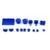 Kit Botones Plasticos Joystick Para Ps4 V4 Azul