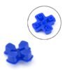 Kit Botones Plasticos Joystick Para Ps4 V4 Azul