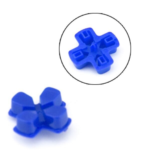 Kit Botones Plasticos Joystick Para Ps4 V4 Azul