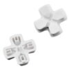 Kit Botones Plasticos Joystick Para Ps4 V4 Blanco