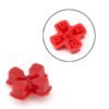 Kit Botones Plasticos Joystick Para Ps4 V4 Rojo