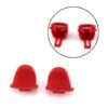 Kit Botones Plasticos Joystick Para Ps4 V4 Rojo