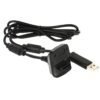 Kit Carga y Bateria de Joystick Para Xbox360 Negro
