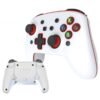 Joystick Inalámbrico con Botones Pro Personalizados Para Nintendo Switch PC IOS Android Blanco y Rojo