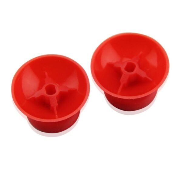 Par Gomas Stick Analogico de Joystick Para Xbox360 Rojo