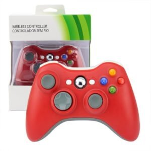 Joystick Inalambrico Compatible Para Xbox360 Rojo