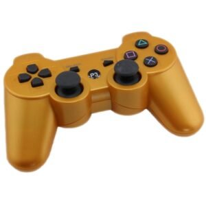 Joystick Inalambrico Compatible Con Ps3 Dorado