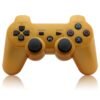 Joystick Inalambrico Compatible Con Ps3 Dorado